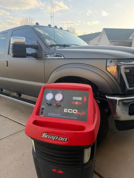 Snap-on ECO Plus A/C machine at Chapman Automotive & Synthetics — now offering AC service and repair in Troy, MO